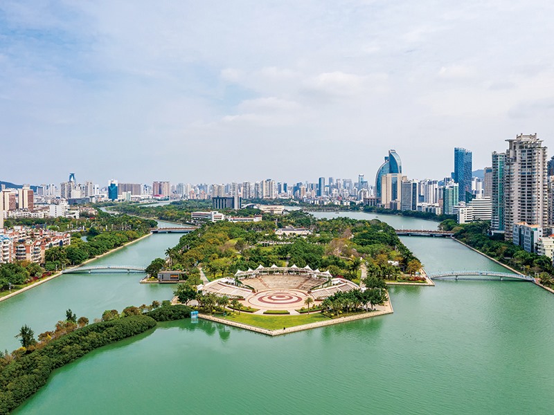 廈門白鹭洲公園工程